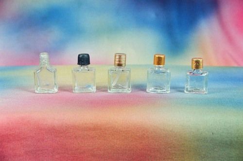 Transparent Colors Tiny Glass Bottles