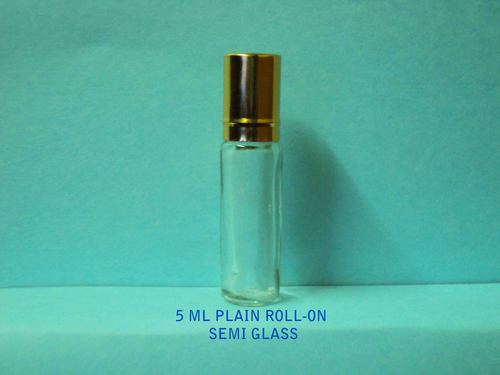 Transparent Glass Bottle Height: 1-5 Inch (In)