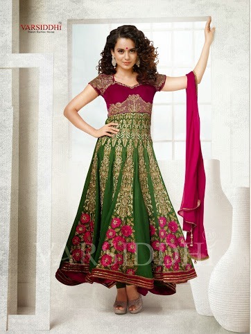Kangana Ranout Handwork Salwar Suit Collection