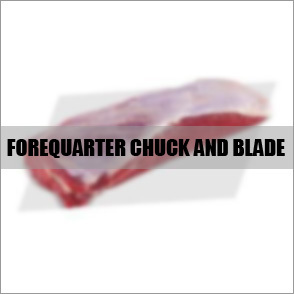 FOREQUARTER CHUCK AND BLADE