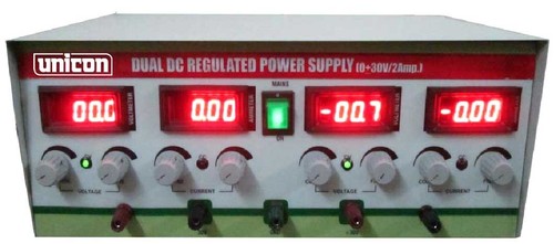 DUAL DC REGULATED POWER SUPPLY 0-+30V