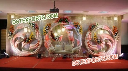 Designer Wedding Stage Backdrop