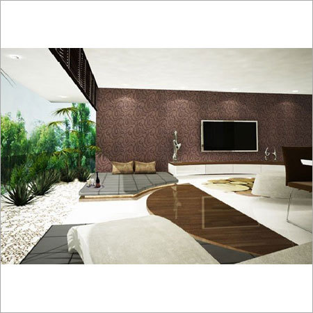 Home Interior - Wood and Fabric, Brown | Modern Design, Luxury Feel, Comfort, Space Enhancement, Aesthetic Appeal