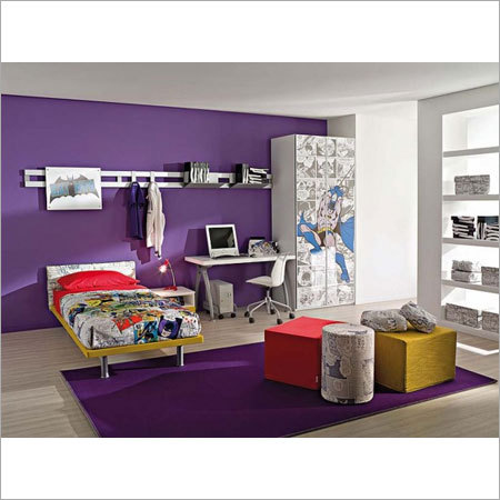Purple Super Kids Bedroom