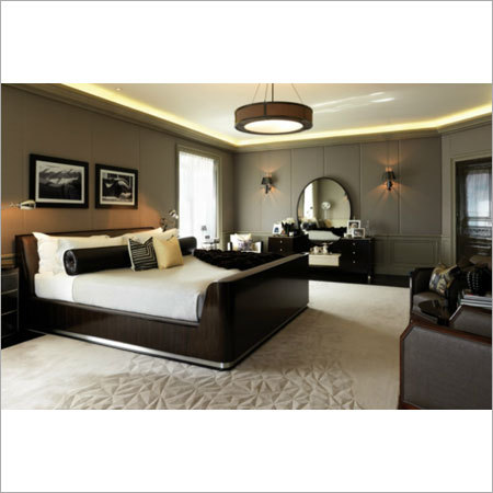 Master Bedroom - Wood King Size Brown, Modern Style | Elegant Design, Luxury Comfort, Durable Material, Spacious, Comfortable Sleep