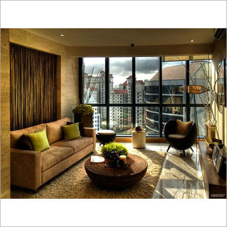 Living Room - Wood, Fabric, Variable Dimensions, Brown | Elegant Design, Ample Comfortable Seating, Modern Style, Easy Cleaning, 1 Year Warranty