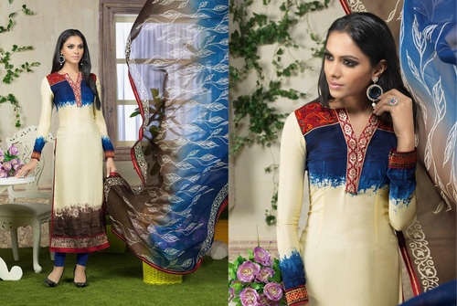 Dark Cream color designer suit