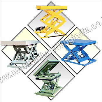 Scissor Lift Tables - Metal Base, Capacity 500-2000 Kgs, Lifting Height Up-To 6000Mm, Single/Multi Scissor Options, Manual/Electric Operation, Durable Design