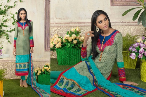 Multi Colour Ladies Wear Suit