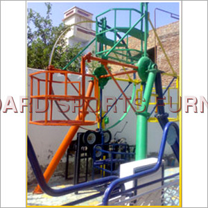 Basket Swing Up Down Model - Steel, Green, Three Baskets | Powder Coated, Easy Assembly, Smooth Swing