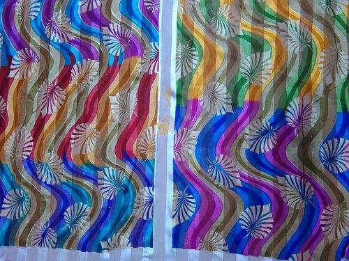 Weight less Satin Patti - Polyester, 44 Inches, Multicolor | Lightweight, Soft Texture, Stylish Design, Versatile Use, Machine Wash