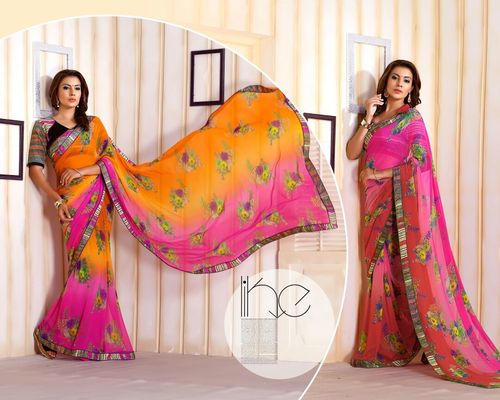 FANCY PRINT SAREES LIKE