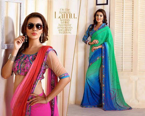 NEW  SUMMER COOL (FANCY PRINTS SAREES)