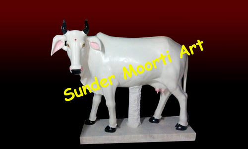 Durable Marble Cow Statue