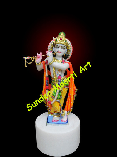 Marble Radha Krishna Statue 