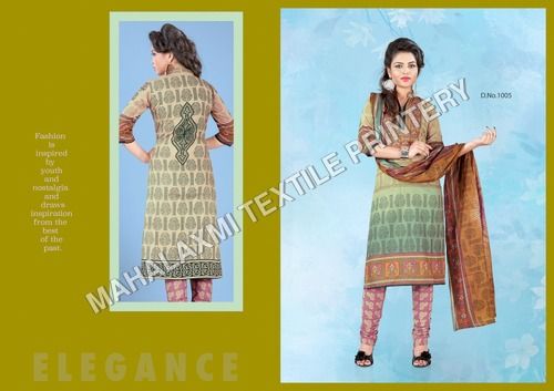 Multicolor Designer Cotton Salwar Kameez