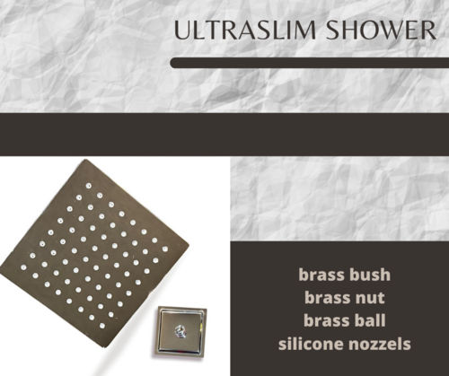 ULTRATHIN SHOWER SQUARE 12''X12''