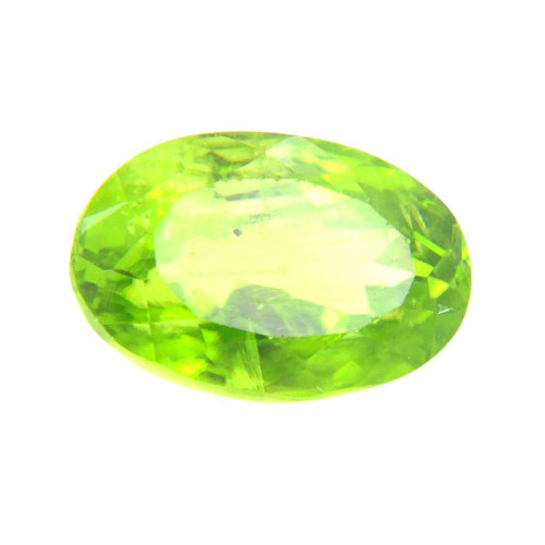  IGLI Certified Oval Mixed Cut Peridot Gemstone