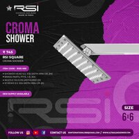 CROMA SHOWER SQUARE 6''X6''