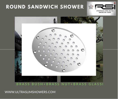 Over Head Ultra Slim Shower 6'' Square