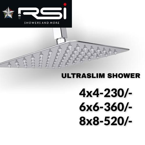 8x8 Overhead Ultra Slim Square Shower