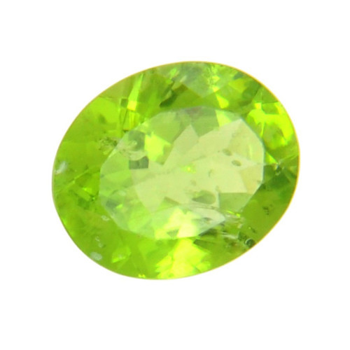 3.61 Ct IGLI Certified Oval Mixed Cut Peridot Gemstone