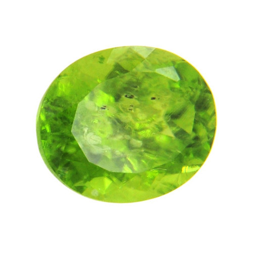 IGLI Certified Oval Mixed Cut Peridot Gemstone In Patna