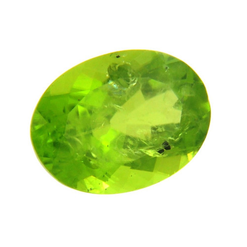9.07 Ct IGLI Certified Oval Mixed Cut Peridot Gemstone