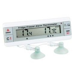 Freezer Thermometer Dual Sensor