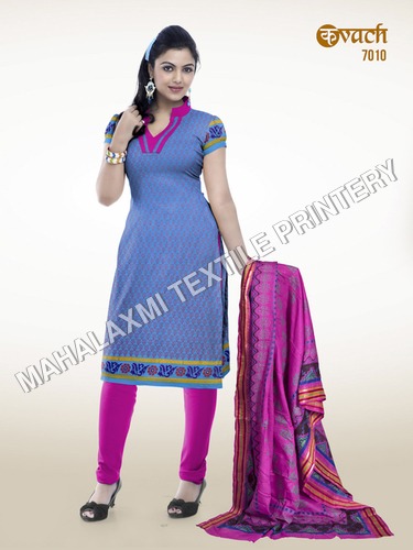 Casual Wear Printed Cotton Dresses