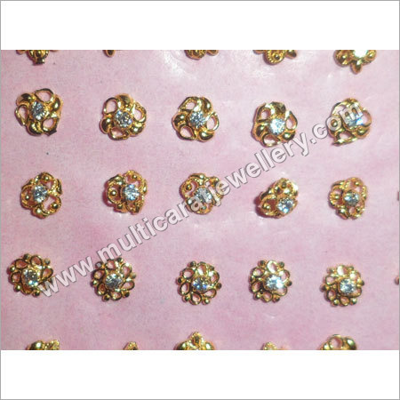 Single Stone Nose Pins