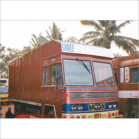 Cabin With Container Truck Body Builder