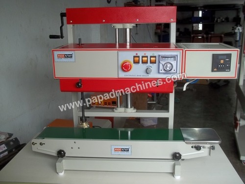 Continuous Bag Sealing Machine with Nitrogen Flush attachment