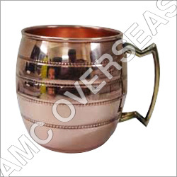Decorative Copper Mug