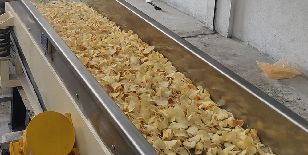 Semi Automatic Potato Chips Frying Line - Application: Food Processing