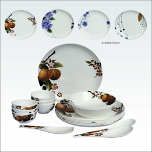Printed Ceramic Dining Set