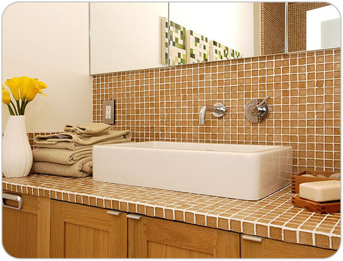 Bathroom Glass Mosaic Tiles