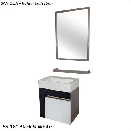 Stainless Steel Black and white