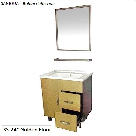 Stainless Steel Golden Floor