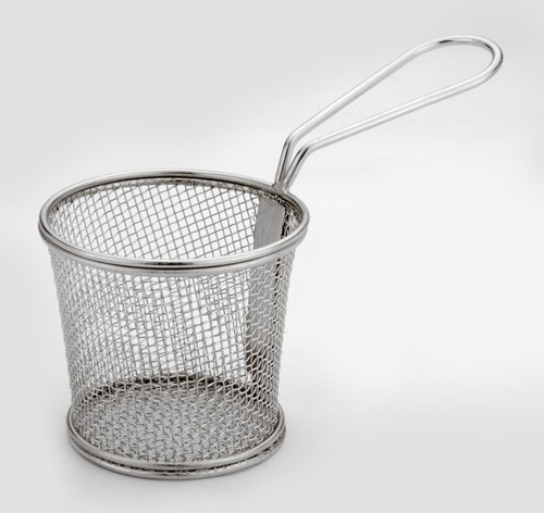 MINI SERVING TAPERED BASKET ROUND