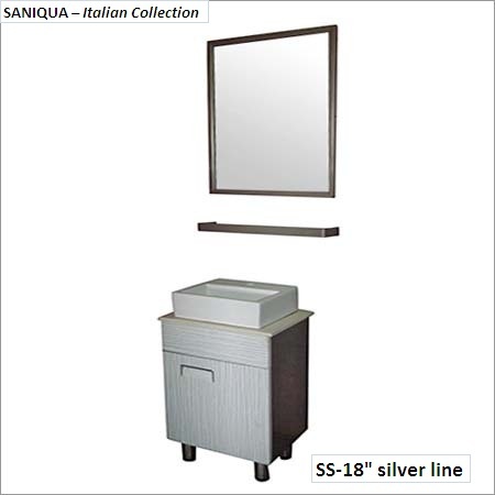 Stainless Steel silver line floor