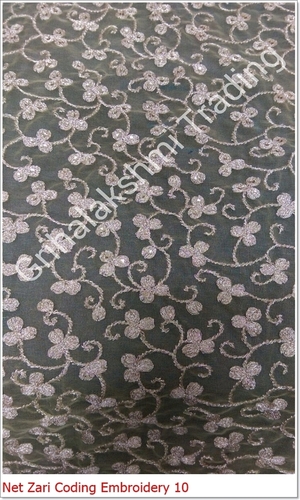 Net Zari Fabric