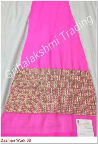Designer Daaman Work Embroidery Fabric