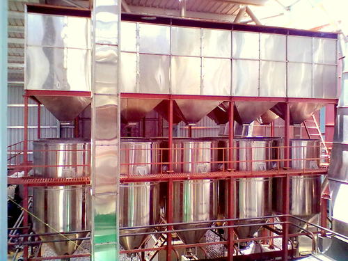 single stage parboiling plant