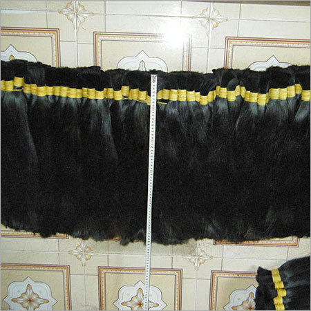 Single Drawn Straight Hair