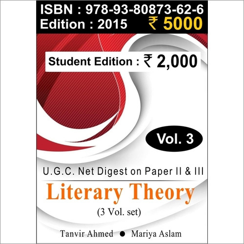 UGC NET Paper-II & III English - A4 Size, 1100 Pages, 3 Volumes, Detailed Syllabus Study Guide