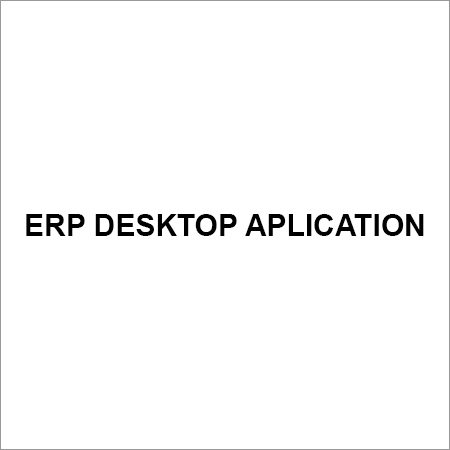 ERP Desktop Aplication ERP Desktop Aplication