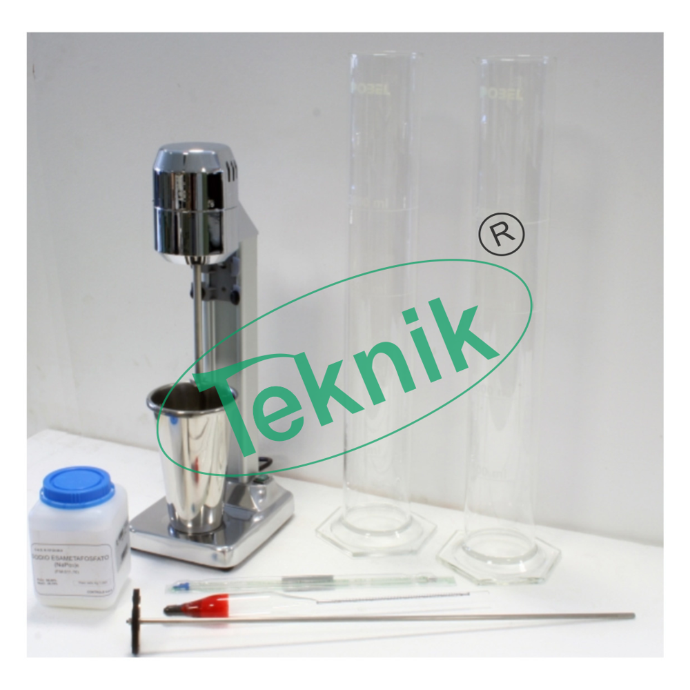 Particle Size Analysis Test Set - Brass Sieves 8" (Various Mesh Sizes), Stainless Steel Tank, 8 Hydrometer Jars, Immersion Heater System