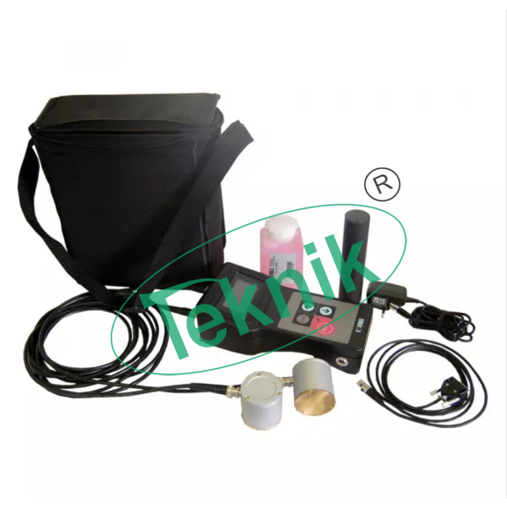 Pulse Velocity Measurement - 0.1 to 9999 Seconds Time Measurement, 1.2 kV Transmitter, Testing Heads 24-150 kHz | Application for Soil Testing Equipments