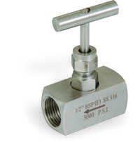 S.S 304/316 NEEDLE VALVE 3000/6000/10,000 PSI (HIGH PRESSURE) SCREWED ENDS